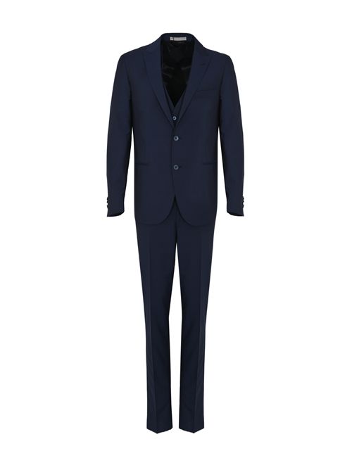 Abito con gilet in misto lana e mohair drop 4 regular Cc Corneliani | 278R98 2764135 4R002